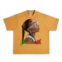 Peanut Butter juneteenth black woman Urban Heavy Tee - texasbilliewilder
