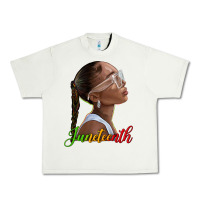 Pistachio juneteenth black woman Urban Heavy Tee - texasbilliewilder