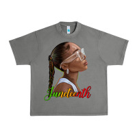 Tornado juneteenth black woman Urban Heavy Tee - texasbilliewilder
