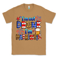 Toasted Coconut I'm not drunk I'm patriotic Classic Tee - Neo Western