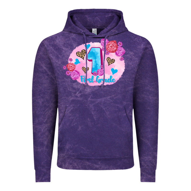 Back To School Flowers First Grade 3200x2400 Vintage Hoodie by AdoDesignShop | Teevron
