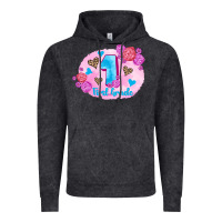 Vintage Black back to school flowers first grade 3200x2400 Vintage Hoodie - AdoDesignShop