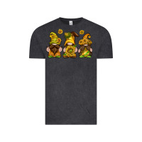 Vintage Black sunflower gnomies Vintage Tee - texasbilliewilder