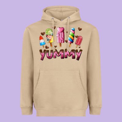 Yummy Heavyweight Hoodie Designed By Adodesignshop