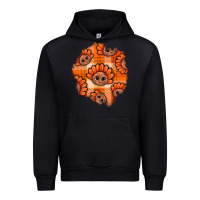 Black Thanksgiving Turkey With Tartan Patch Urban Hoodie - BundleAndBundleShop