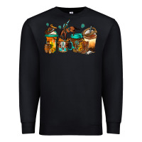 Black rodeo coffee Premium Sweatshirt - Jasminsmagicworld