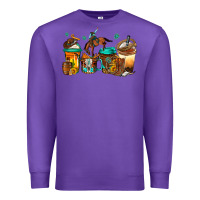 Purple rodeo coffee Premium Sweatshirt - Jasminsmagicworld