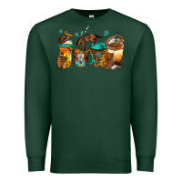 Sports Green rodeo coffee Premium Sweatshirt - Jasminsmagicworld