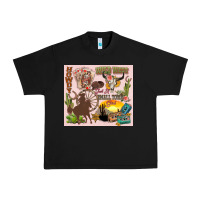 Black wild west western Urban Heavy Tee - Zillion Design Studio