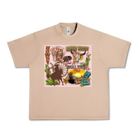 Burro wild west western Urban Heavy Tee - Zillion Design Studio