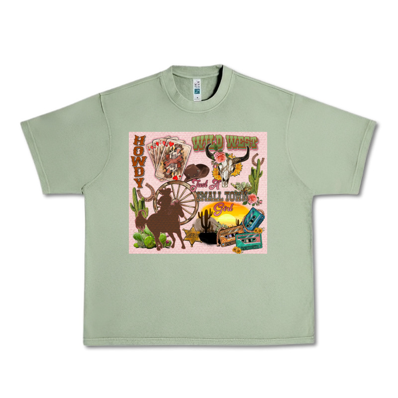Wild West Western Urban Heavy Tee by Zillion Design Studio | Teevron