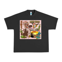 Pigment Black wild west western Urban Heavy Tee - Zillion Design Studio