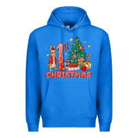 True Royal red christmas bunny 1st christmas Premium Hoodie - MaliasSmallBusiness