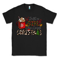 Black just a girl who loves christmas Classic Tee - CowhideDigitalArt
