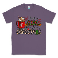 Lavender just a girl who loves christmas Classic Tee - CowhideDigitalArt