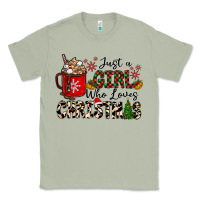 Matcha just a girl who loves christmas Classic Tee - CowhideDigitalArt