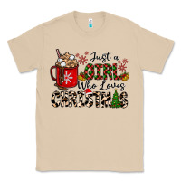 Mushroom just a girl who loves christmas Classic Tee - CowhideDigitalArt