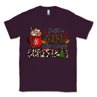 Plum just a girl who loves christmas Classic Tee - CowhideDigitalArt