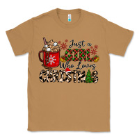 Toasted Coconut just a girl who loves christmas Classic Tee - CowhideDigitalArt