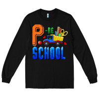 Black p re school Long Sleeve Tee - RanaPortraitStore