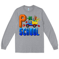 Heather Grey p re school Long Sleeve Tee - RanaPortraitStore