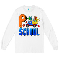 White p re school Long Sleeve Tee - RanaPortraitStore