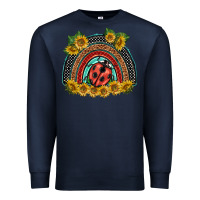 Navy ladybuy  rainbow Premium Sweatshirt - BarkalooDesign