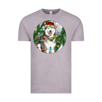 Vintage Zinc husky and farm ornament Vintage Tee - RanaPortraitStore