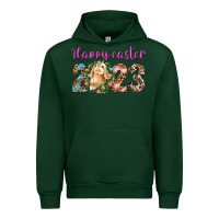 Forest Green Happy Easter 2023 Urban Hoodie - BundleAndBundleShop