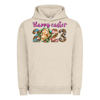 Pigment French Oak Happy Easter 2023 Urban Hoodie - BundleAndBundleShop