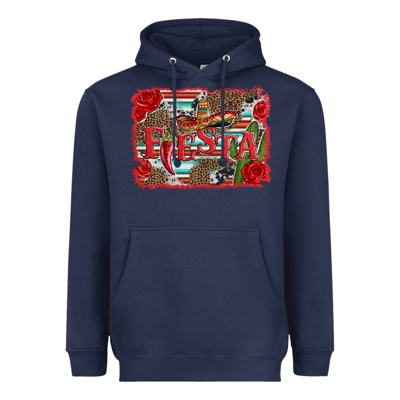 Fiesta With Sombrero Background Heavyweight Hoodie by Artiststas | Teevron