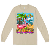 Mushroom hello summer skeleton Long Sleeve Tee - Zillion Design Studio
