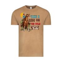 Vintage Camel take a ride on the wild side with rodeo Vintage Tee - texasbilliewilder