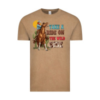 Vintage Coffee take a ride on the wild side with rodeo Vintage Tee - texasbilliewilder