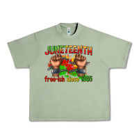 Oil Green juneteenth free ish since 1865 Urban Heavy Tee - texasbilliewilder