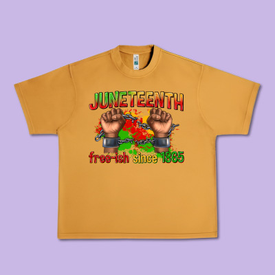 Urban Heavy Tee juneteenth free ish since 1865