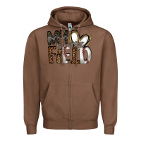 Chestnut my is on that field Zipper Hoodie - RacoonDesign