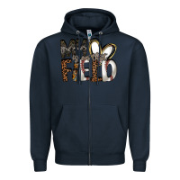 Navy my is on that field Zipper Hoodie - RacoonDesign