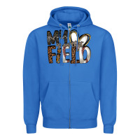 True Royal my is on that field Zipper Hoodie - RacoonDesign