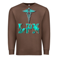 Chestnut licensed practical nurse medical symbol Premium Sweatshirt - BarkalooDesign