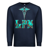 Navy licensed practical nurse medical symbol Premium Sweatshirt - BarkalooDesign