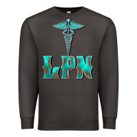 Smoke licensed practical nurse medical symbol Premium Sweatshirt - BarkalooDesign