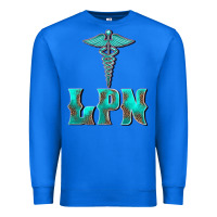 True Royal licensed practical nurse medical symbol Premium Sweatshirt - BarkalooDesign