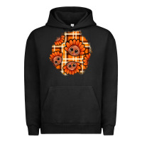 Pigment Black Thanksgiving Turkey With Tartan Patch Urban Hoodie - BundleAndBundleShop