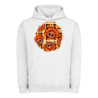 Pigment Lunar Rock Thanksgiving Turkey With Tartan Patch Urban Hoodie - BundleAndBundleShop