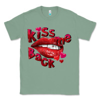 Sage kiss me back Classic Tee - FaDigitalArtStudio