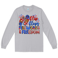 Moon Dust flip flops fireworks and freedom Long Sleeve Tee - Zillion Design Studio