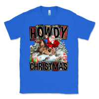 True Royal Howdy Christmas Rodeo Santa Classic Tee - FaDigitalArtStudio