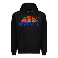 Black basketball Premium Hoodie - MaliasSmallBusiness