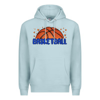 Blue Mist basketball Premium Hoodie - MaliasSmallBusiness